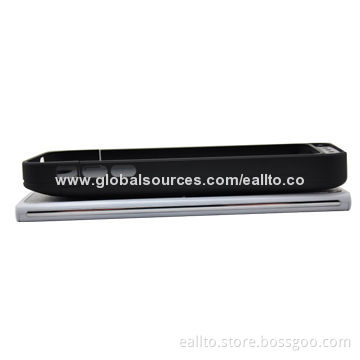 Fashionable Wireless Charger/Power Bank for iPhone 5/5S/5C, 3,700mAh Lithium Polymer Battery